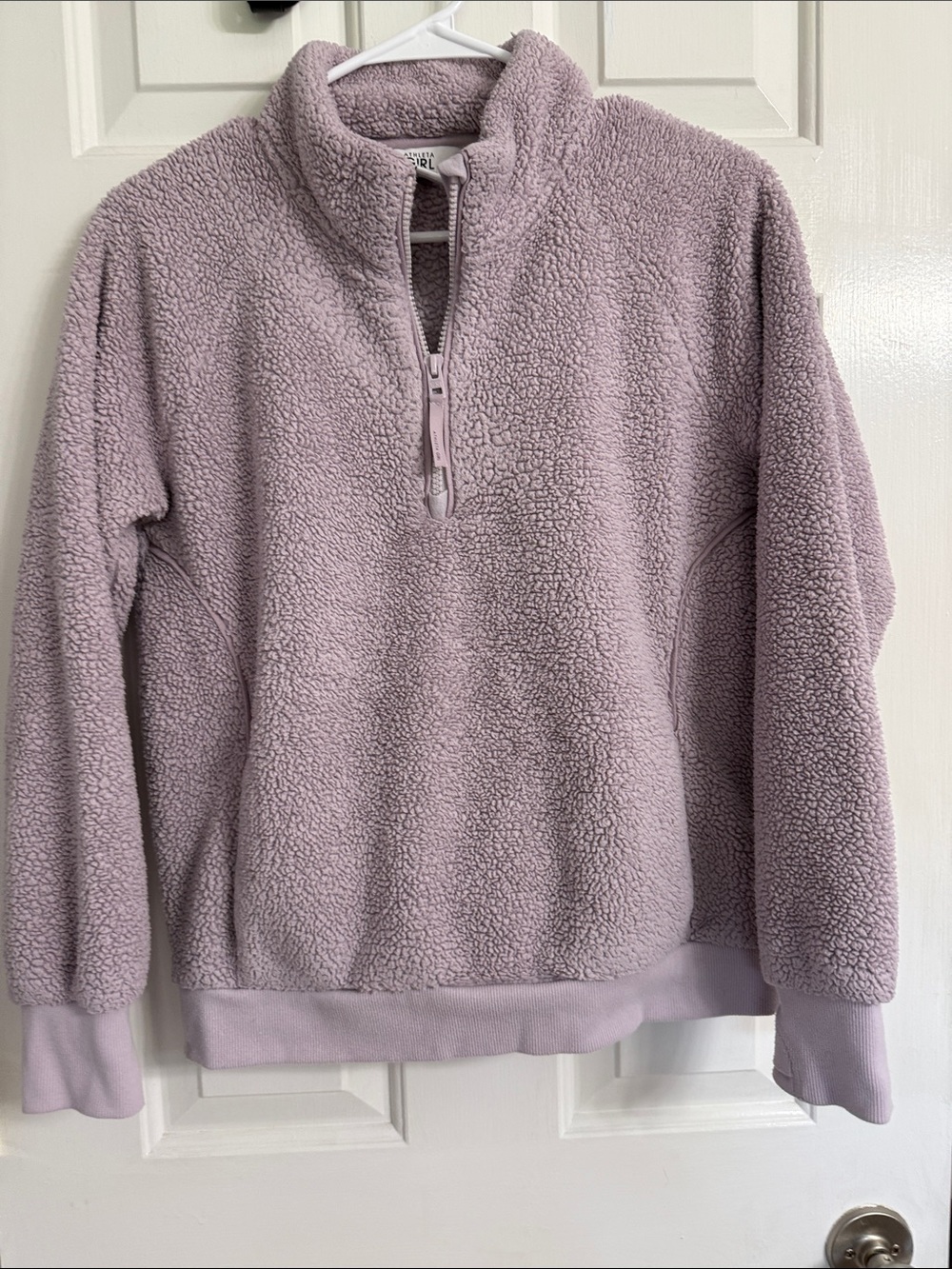 Athleta Girl Plush Sherpa Jacket - Light Lavender
